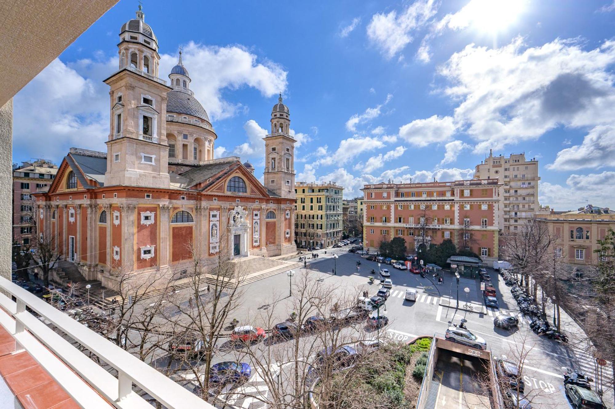 Apartamento Luxury Basilica View 19 Génova Exterior foto